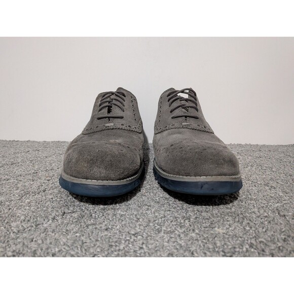 Cole Haan ZeroGrand Wingtip Oxfords Shoes Mens Size 10.5M Gray main image 9